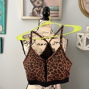 Nike sports bra Leopard Print Women's Bralette/ size Xl
